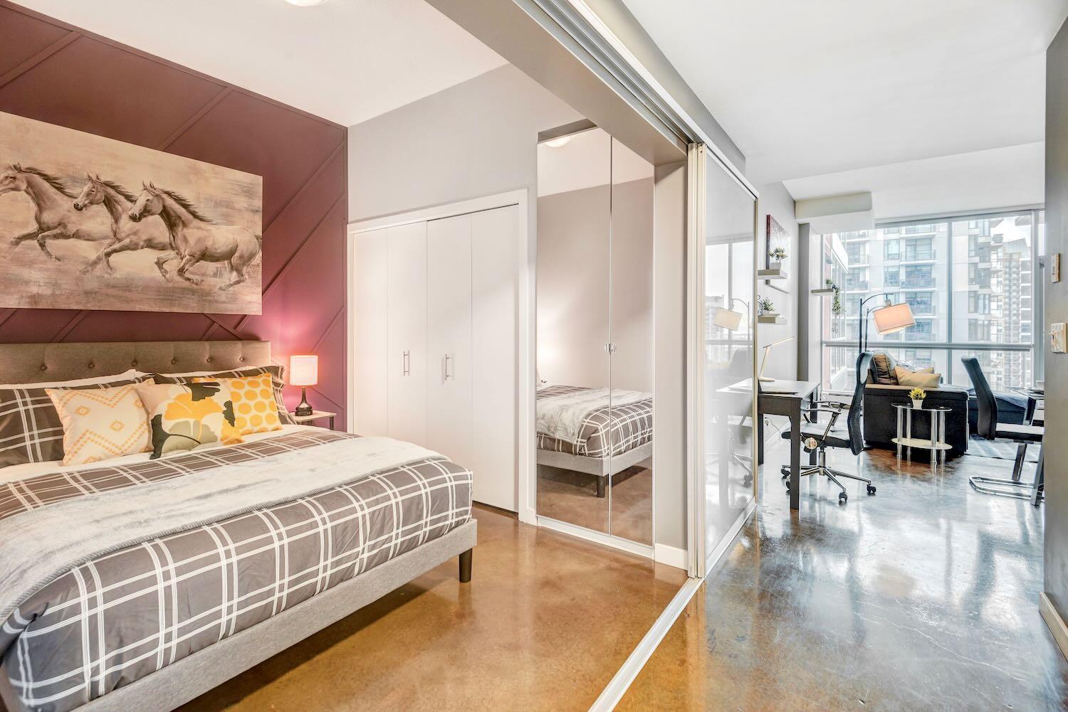 Modern 2Br Condo - King Bed - Downtown City Views Calgary Exterior photo